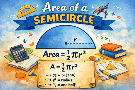 Area of a semicircle