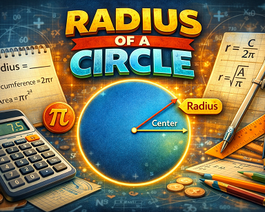 Radius of a circle
