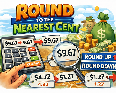 Round to the nearest cent